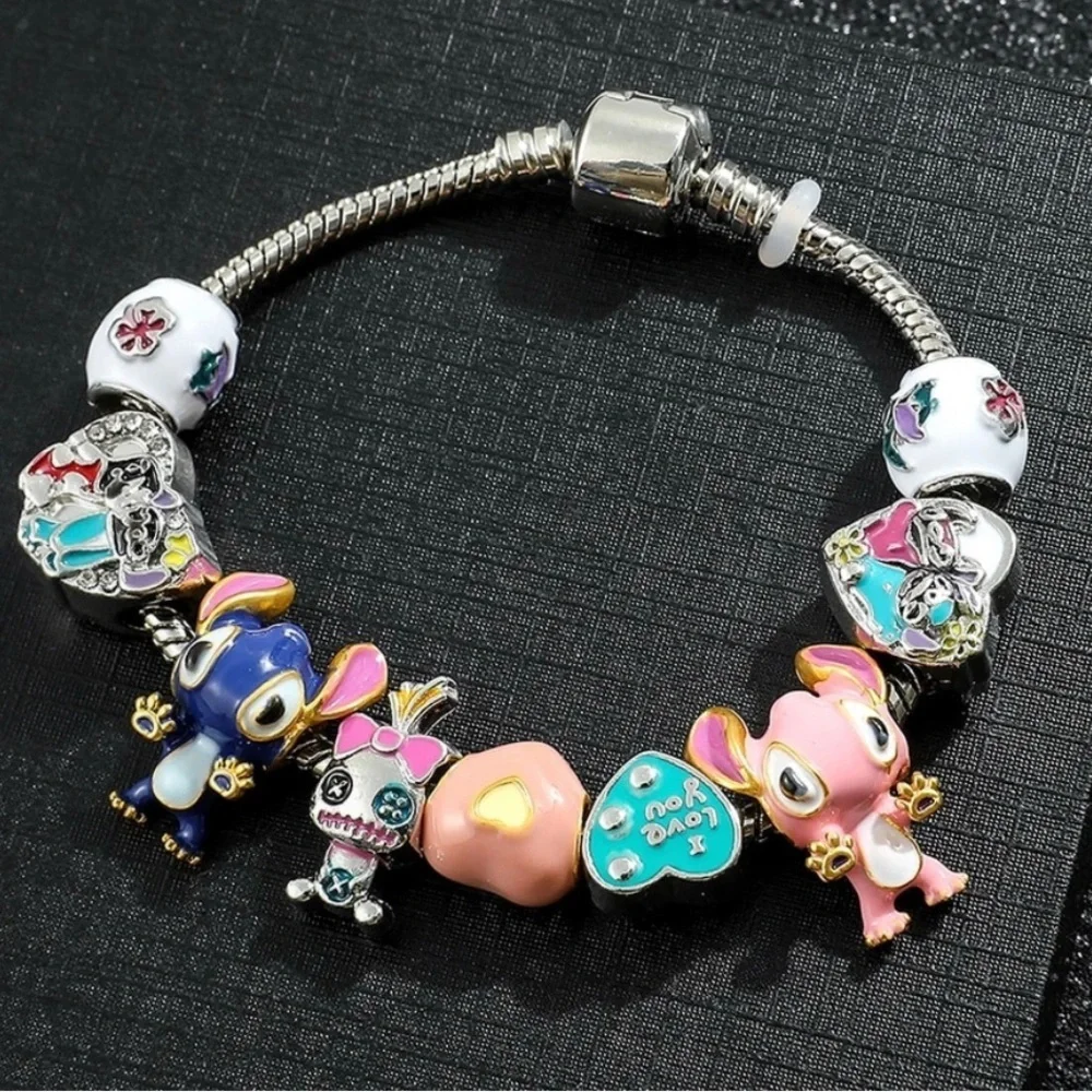 Lilo and Stitch charm bracelet